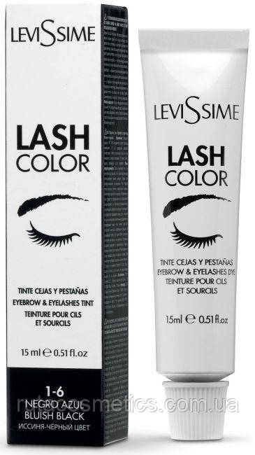 LeviSsime Краска для бровей и ресниц LEVISSIME LASH COLOR by NIRVEL 1-6 bluish black (иссиня-чёрный) - фото 1 - id-p592181165