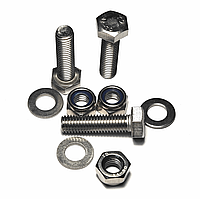 Винты М10х30, гайка, шайба нержавейка A2-070 3шт в комплекте