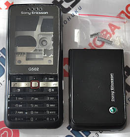 Корпус Sony Ericsson G502 black