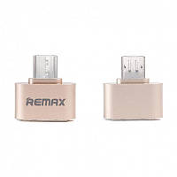 Переходник OTG адаптер micro USB Remax RA-OTG отг кабель