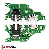 Шлейф Huawei P Smart Plus (INE-LX1), Nova 3 (PAR-LX1) Nova 3i, Nova 3is, коннектора наушников, коннектора