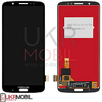 Дисплей Motorola XT1926 Moto G6 Plus, с тачскрином, Black