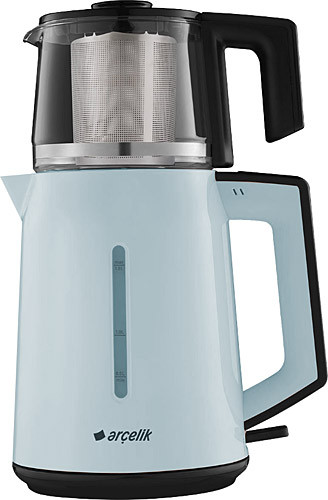 Электрический турецкий чайник с ситечком и заварником Arcelik CM 3940 M ...