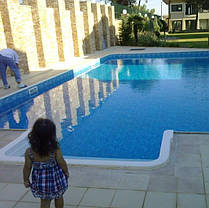 Плівка ПВХ для басейнів під світлий мармур Cefil Cyprus 1,65 м, фото 2