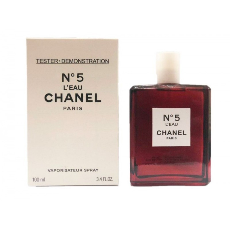 Tester жіночий Chanel No 5 L'eau Red Edition