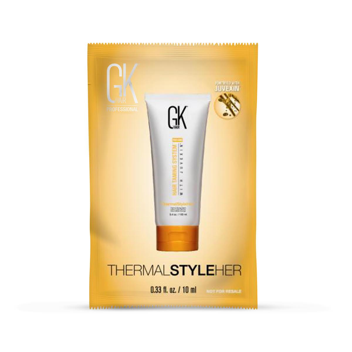 Захисний крем для укладки волосся GKhair (Global Keratin) Hair Thermal Style Her, 10 мл