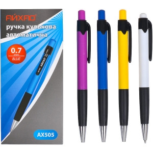 Ручка кулькова автоматична Aihao AH-505 синя