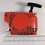 Стартер бензопили Алюмінієвий плавний пуск 4 зачіпки Goodluck 45-52, фото 3