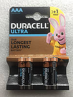 Батарейки Duracell ULTRA LR03 BL4 09.2019 (щелочные)