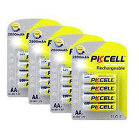 Аккумуляторы AA - PkCell 2800 mAh (4шт в блистере)