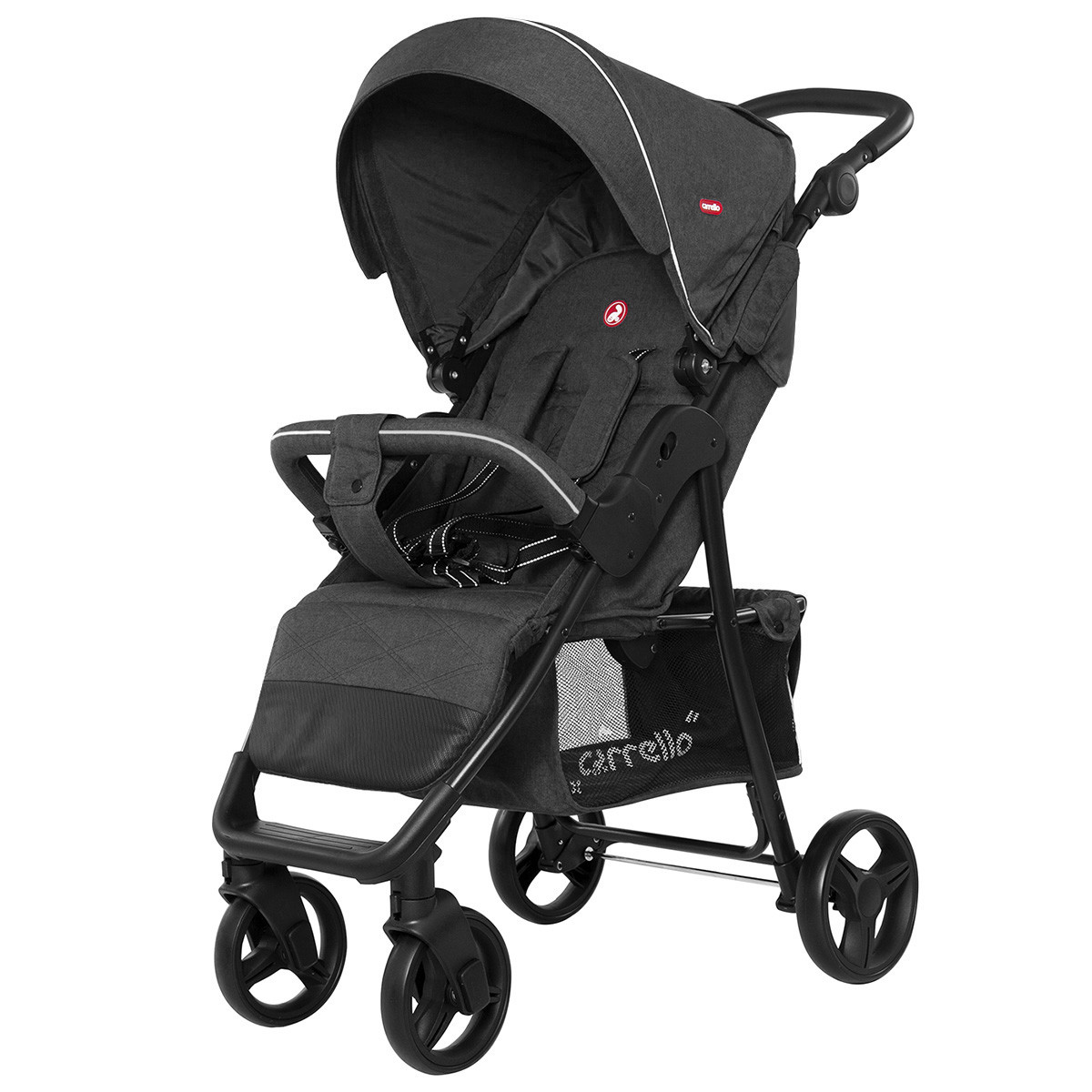 Коляска прогулянкова Quattro, «Carrello» (CRL-8502/3), колір Shadow Grey (сірий у льоні)
