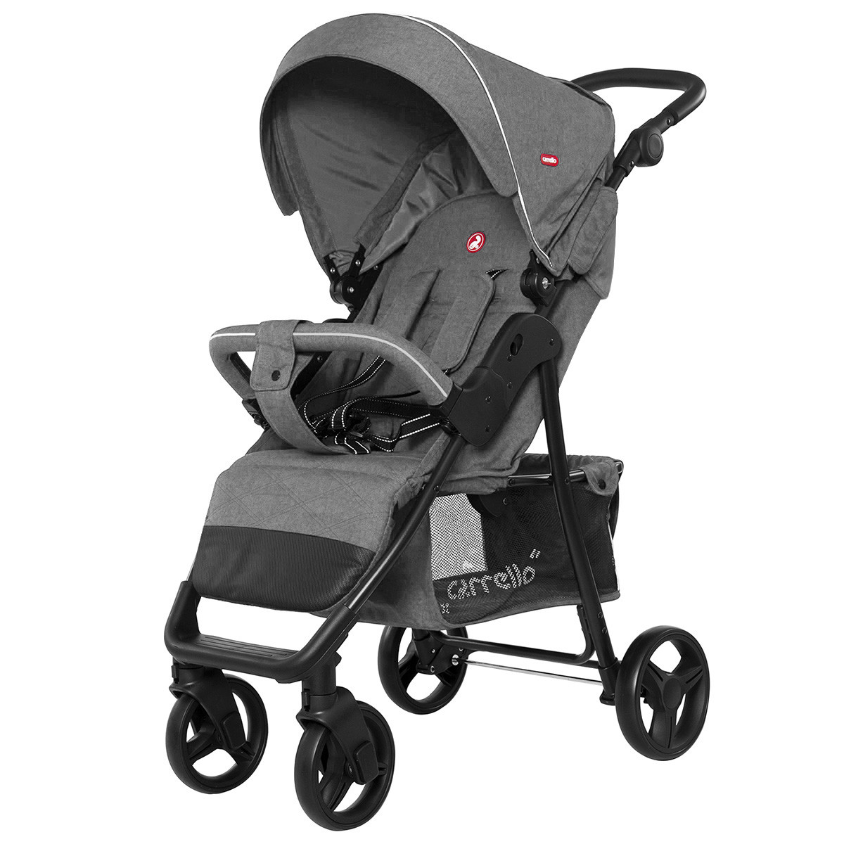 Коляска прогулянкова Quattro, «Carrello» (CRL-8502/3), колір Shark Grey (сірий у льоні)