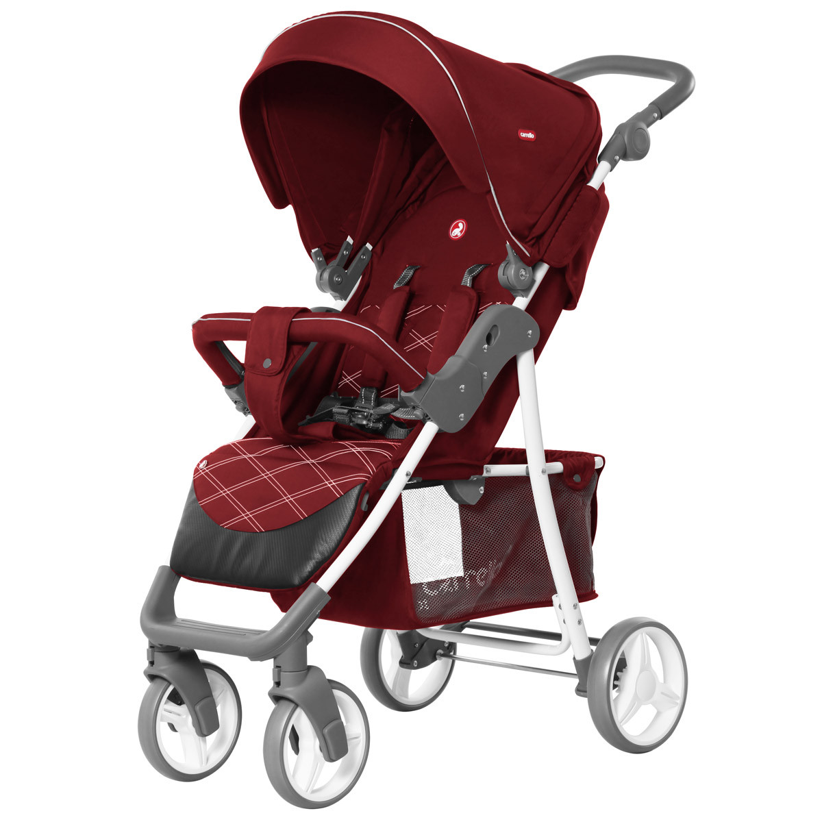 Коляска прогулянкова Quattro, «Carrello» (CRL-8502/2), колір Cherry Red (червоний)