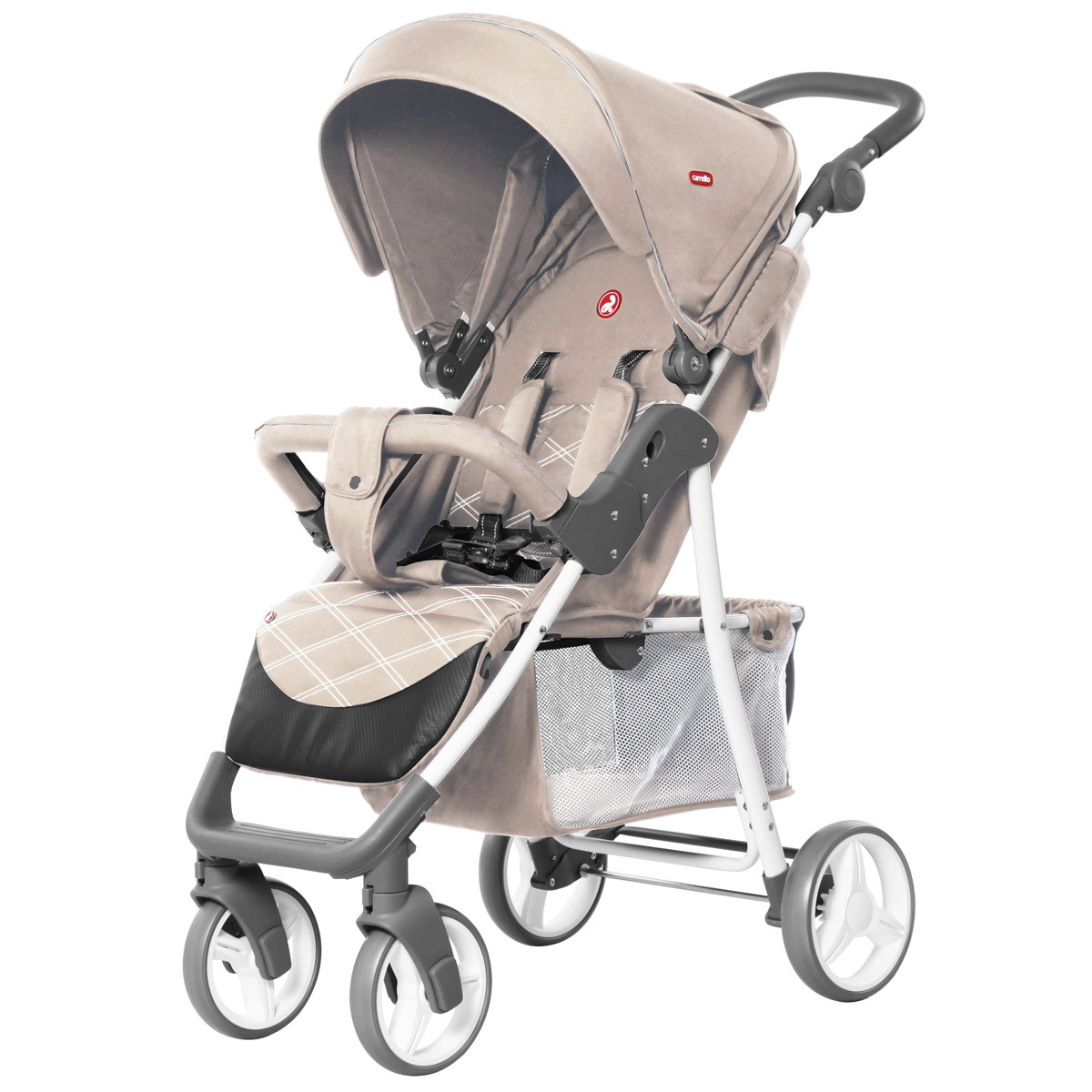 Коляска прогулянкова Quattro, «Carrello» (CRL-8502/2), колір Ivory Beige (бежевий)