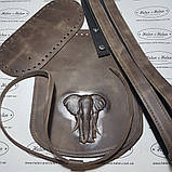 Клапан для рюкзака "Слон". Колір "Сафарі"., фото 3