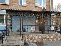 Кованое крыльцо в Киеве  1