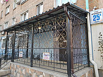 Кованое крыльцо в Киеве  2