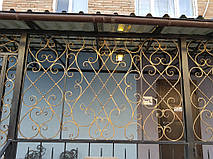 Кованое крыльцо в Киеве  5