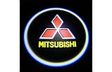 Підсвітка дверей Mitsubishi на батарейках, фото 2