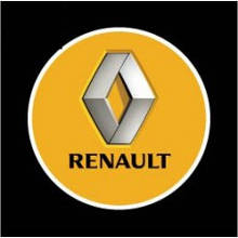 Підсвічування двері Renault на батарейках