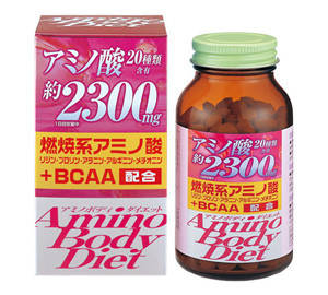 Японські ORIHIRO амінокислоти (пептиди із сої) 2300 мг, 300 таб на 25 днів