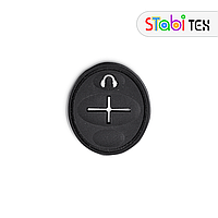 Клапан для навушників чорно-білий