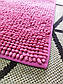 Килимок 60*50 см з Мікрофібри! Рожевий! MAKARON ("лапша"), фото 3