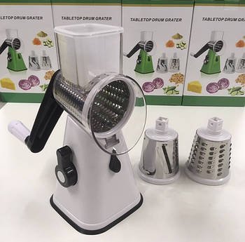 Овочерізка kitcher master TABLETOP DRUM GRATER №4 (12)