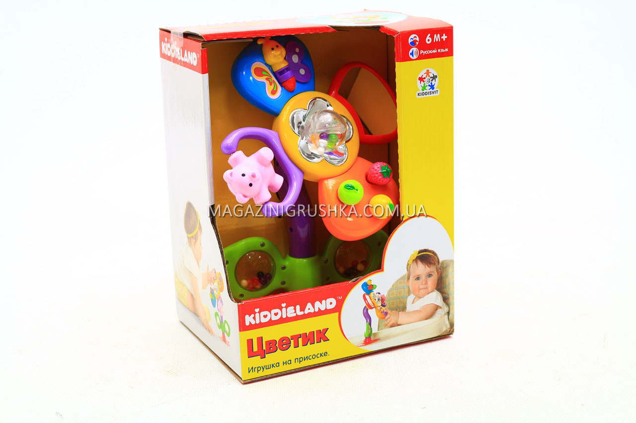 Розвиваюча іграшка на присосці «Цветик», фото 1