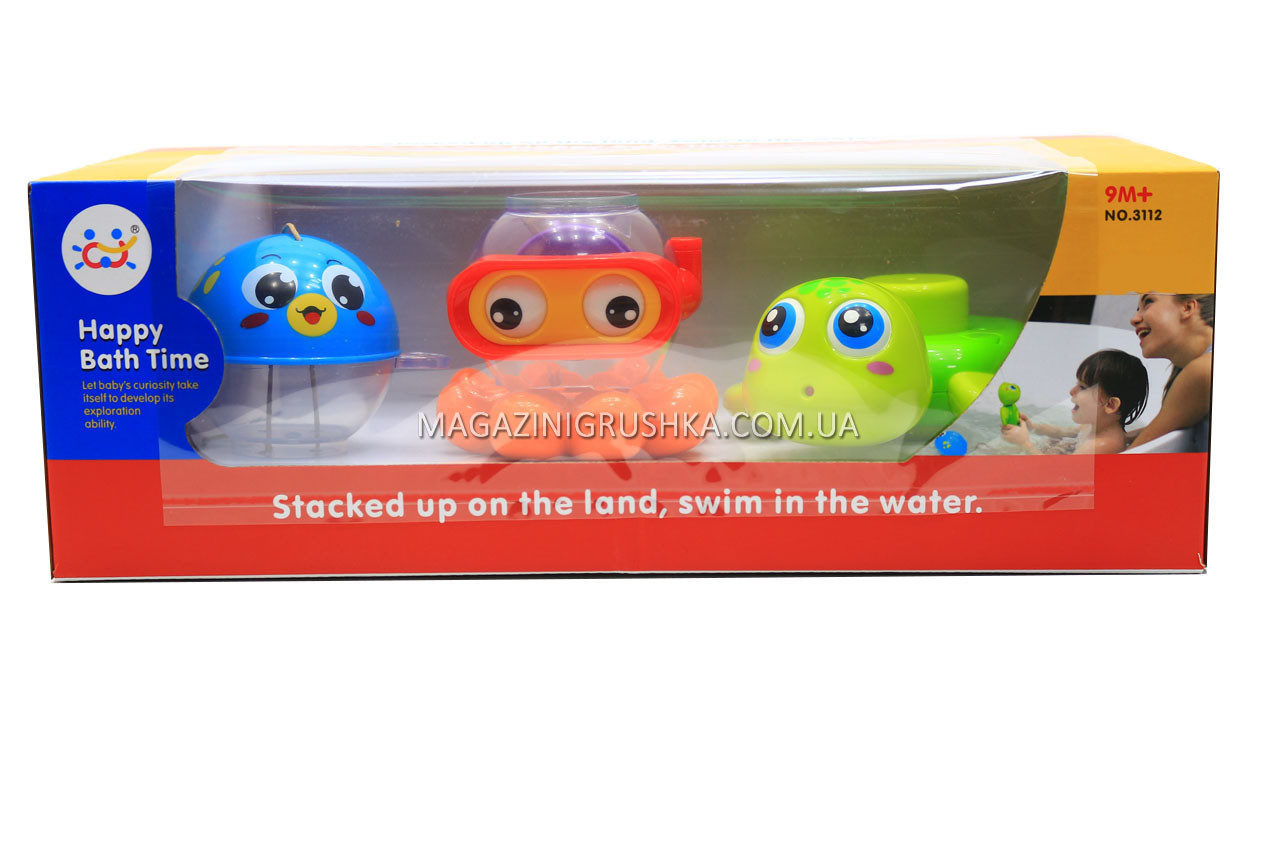 Дитячий набір іграшок для ванної 3112, фото 1