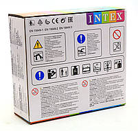 Матрац пліт надувний Intex Черепаха (Popsicle) арт.57555. Дуже добре підходить для відпочинку на морі, в басейні, фото 5