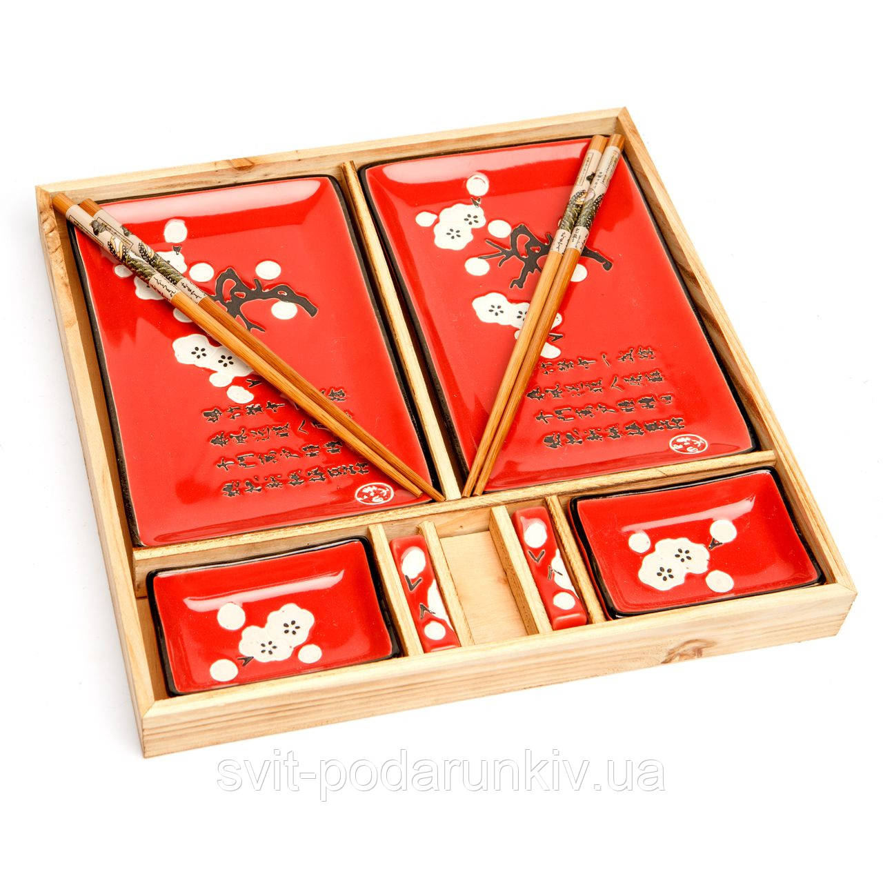 Подарунковий набір для суші "Сакура" S150-1, фото 1