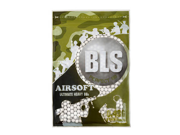 Шары BLS PRECISION BB PELLETS BIO 0.43g  1000 шт, фото 1