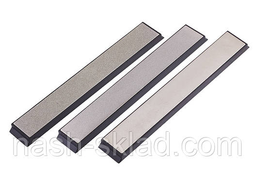 Набір алмазних точильних каменів (200/500/800 GRIT), фото 1