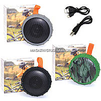 Водонепроникна музична колонка MY223BT Хакі, фото 2