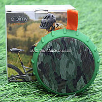 Водонепроникна музична колонка MY223BT Хакі, фото 5