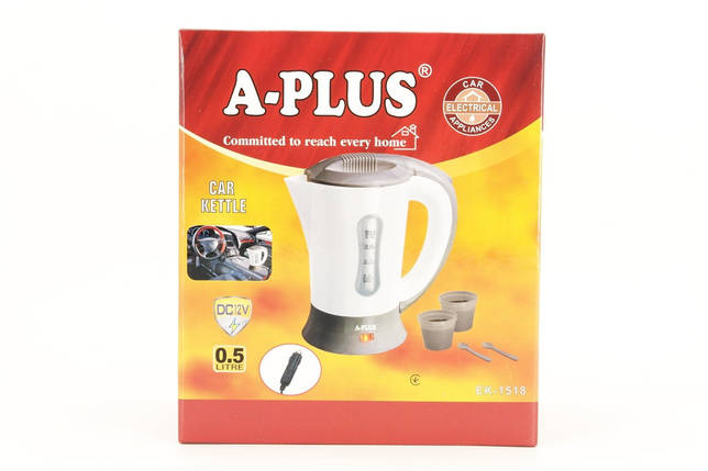 Електрочайник автомобільний 0,5 л A-Plus AP-1518 ID 2086099, фото 3