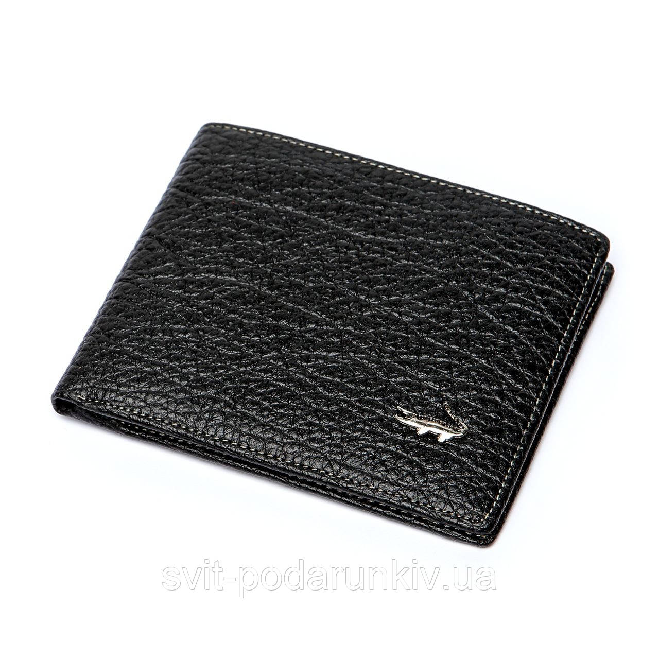 Портмоне чоловіче P-3 шкірозамінник "Крокодил", фото 1