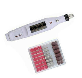 Фрезер-ручка для манікюру Portable Nail Drill Machine