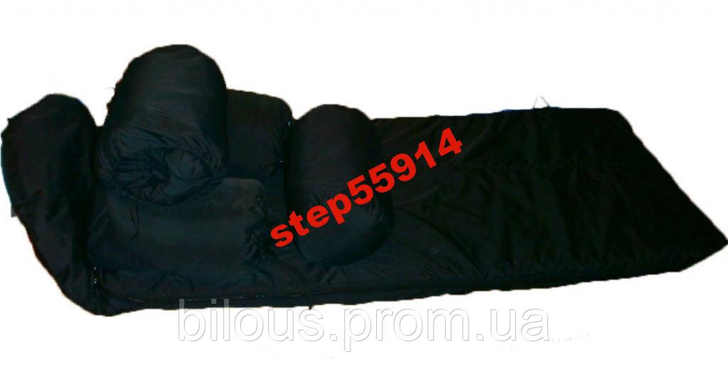 Зимний спальный мешок армейский, спальник усиленный -25С - фото 1 - id-p129273345