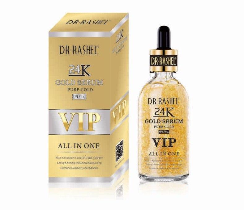 Сироватка для обличчя Dr. Rashel 24 - K VIP 24K Gold Serum All in One 50 мл, фото 1