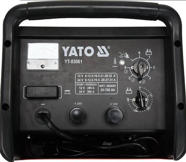 Ток зарядки и напряжение пуско-зарядного устройства Ток зарядки и напряжение пуско-зарядного устройства