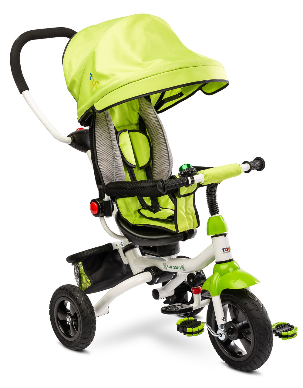 Дитячий триколісний велосипед Caretero (Toyz) Wroom Green, фото 1
