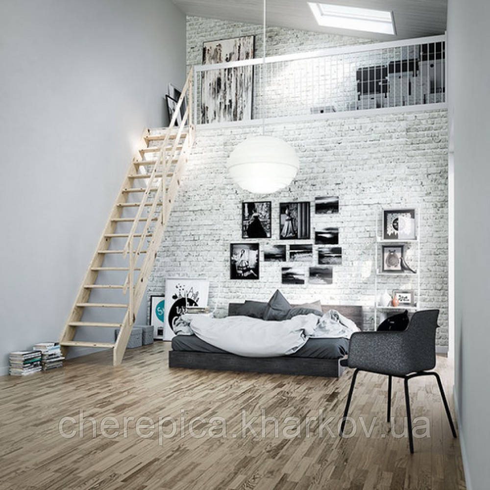 Дерев'яні сходи DOLLE Normandie, фото 1