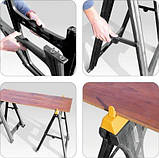 Стійки складні пластикові 2 шт. VOREL 29400 (Польща), фото 2