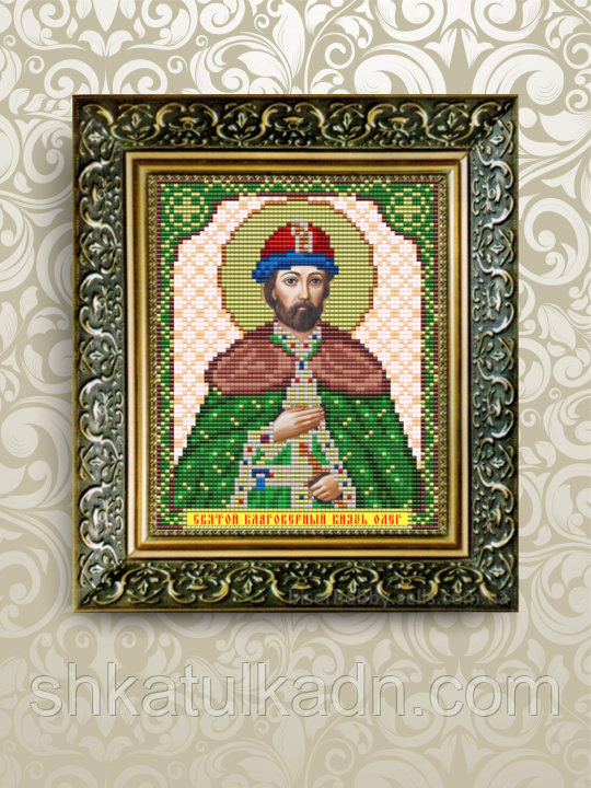 Схема для вишивки бісером іменна Олег
