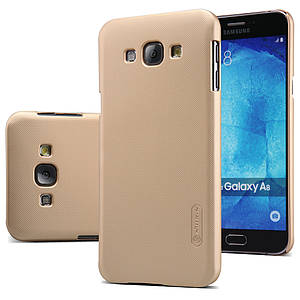Чохол Nillkin для Samsung Galaxy A8 A8000 золотистий (+плівка)