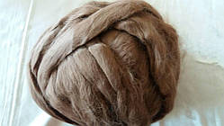 Волокно вискозы в гребінній ленте (топс), Загар. Германия. Упаковка - 10 грамм