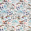 Штори Прованс із квітами бірюзового та коралового кольору 400389 v 3, фото 2