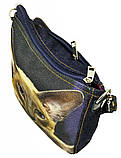 Джинсова сумка СИАМКА, фото 3